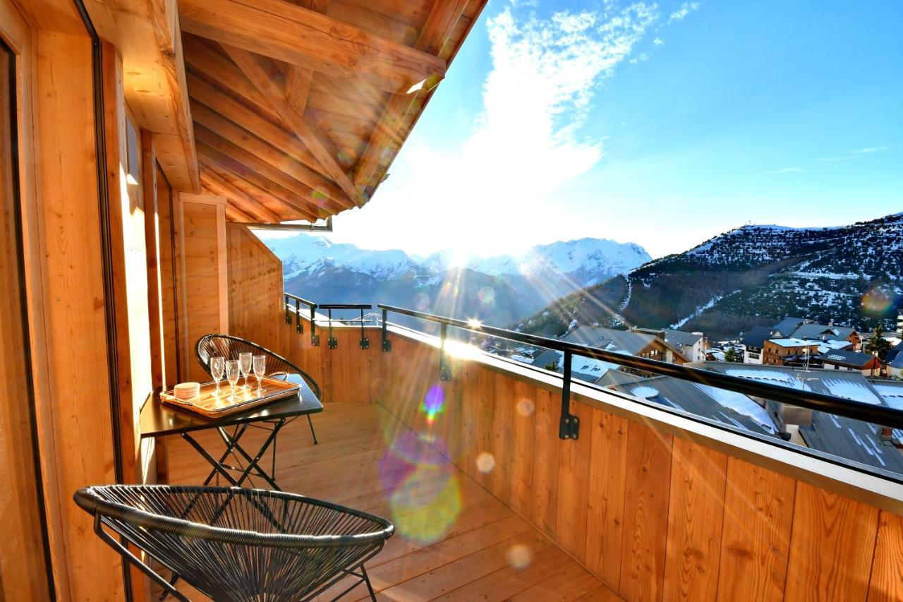Appartement Beautiful Duplex Alpe dʼHuez Extérieur photo